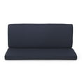 thumbnail image 4 of GDF Studio Eydan Outdoor Water Resistant Fabric Loveseat Cushions, Navy Blue, 4 of 11