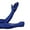 Navy Blue, variant on Mdesiwst 1 Pair Silicone Palm Open Finger Design Letter Print Non-slip Cuffs Long Arm Sleeves Men Outdoor Ice Silk Long Cycling Gloves