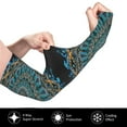 thumbnail image 3 of Uemuo Mandala Printed Arm Sleeves, Cooling UV Sun Protection Sports Compression for Men/Women, 3 of 8