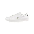 thumbnail image 2 of Lacoste Carnaby BL211 SMA Leather Trainers, White, 2 of 9