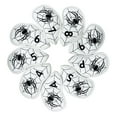 thumbnail image 1 of Cubiertas de cabeza de hierro de golf DYNWAVEMX 9 piezas Classic Spiders PU Golf Wedge Covers Set, 1 of 8