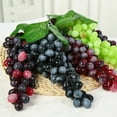 ZSIFEN Artificial Fruit Grape Food Lifelike Fake Fruits Plant Home ...