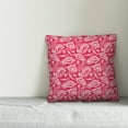 thumbnail image 2 of Creative Products Paisley Pattern Pink 16x16 Indoor / Outdoor Pillow, 2 of 2