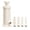 White, variant on Homelife Sausage Machine with 4 Stuffing Tubes Manual Sausage Stuffer Maker Food-Grade Sausage Filling Tool Sausage Meat Stuffer Kitchen Supplies