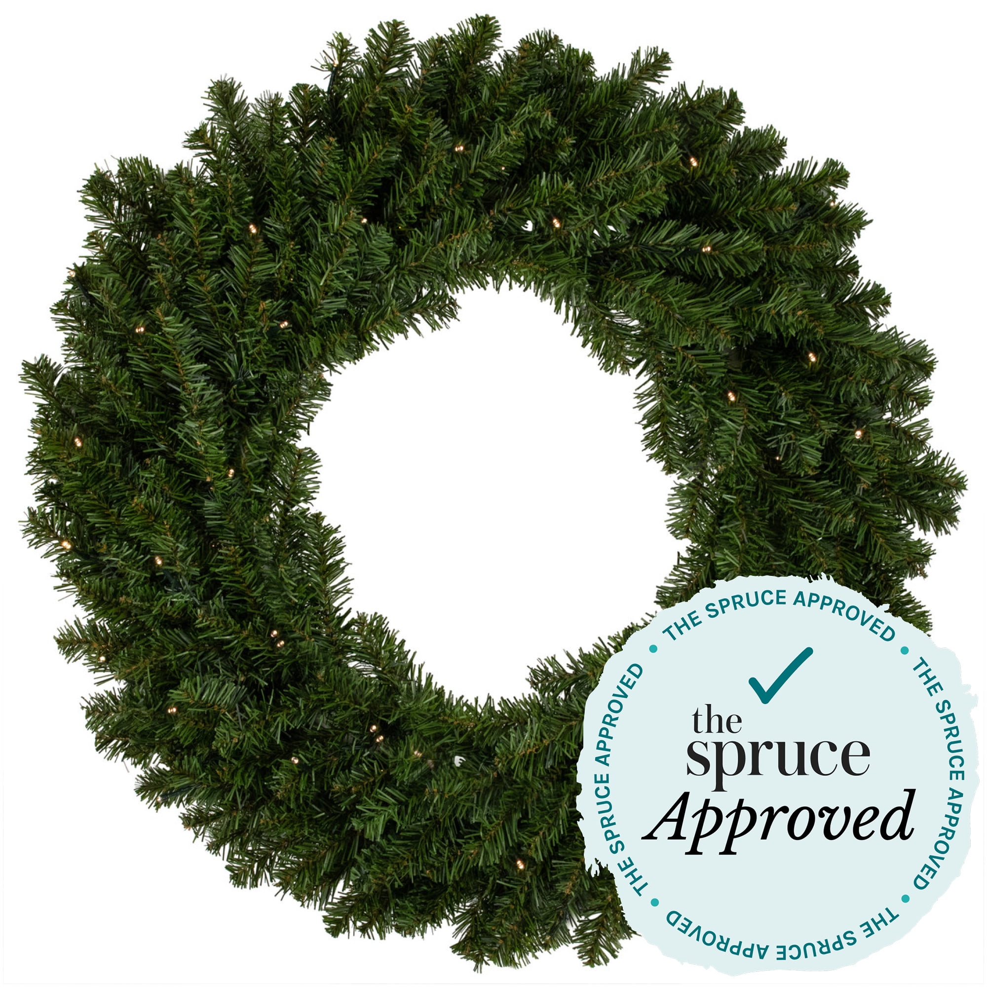 Northlight Pre Lit Artificial Canadian Pine Christmas Wreath