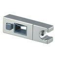 thumbnail image 3 of Square Tube Chrome Shower Rail Head Slider Bar Holder Adjustable Bracket, 3 of 9