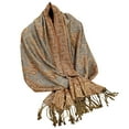 thumbnail image 1 of Bufandas de lana para mujer, suaves, alargadas, estilo étnico, chal cálido, bufanda con borlas de cachemira, bufanda acrílica para mujer, 1 of 2