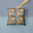 thumbnail image 2 of Watercolor Halloween Art Canvas Fabric Decorative Pillow, 2 of 4