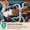 thumbnail image 4 of Design&I 5'x7' Ultra Soft Area Rug, Ocean Octopus Tentacle Scroll Coral Frame Nautical Marine Decorations None Fluffy Washable Non Shedding for Bedroom Living Room Home Office, 4 of 7