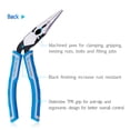 thumbnail image 5 of SPEEDWOX Long Nose Pliers 8 Inches Reduce Effort by 35% Compound Action Heavy Duty Multi Use Wire Cutters Side Cutting Remove Screws Bolts Fine Plier High Leverage Pistol Grip Professional Tool, 5 of 7