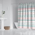 thumbnail image 2 of Pioneer Flower Floral Print Pattern Shower Curtain 72"x72", Bathroom Decorative Shower Curtain Set with 12 Hooks, Waterproof Washable, 2 of 6