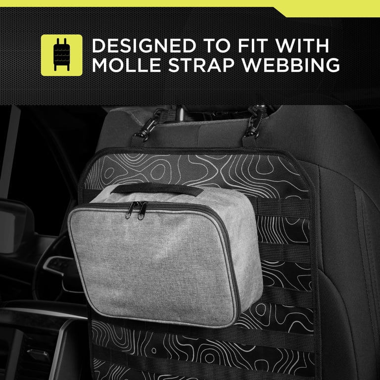 Auto Drive MOLLE Insulated Storage Case, Gray photo 5