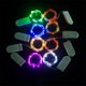 thumbnail image 2 of Cadena de luces LED de cobre de 2 m, 3 m y 5 m con botón CR2032, funciona con pilas, para decoración de fiestas, bodas y Navidad, 2 of 4