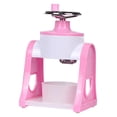 thumbnail image 1 of simhoa Machine à Glaçons et Cônes de Neige Rasoir à Glace à Manivelle Machine à Glace Pilée Brise-Glace Domestique Rose, 1 of 8