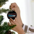 thumbnail image 6 of Quote I Stand with Trump Christmas Ornament, Gift for Supporter, 6 of 9