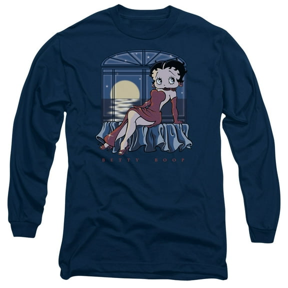 Betty Boop - Moonlight - Long Sleeve Shirt - Large