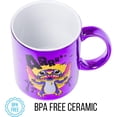 thumbnail image 6 of Silver Buffalo Disney Lilo and Stitch Halloween Midnight Scares Electroplate Chrome Ceramic Mug, 20 Ounces, 6 of 6