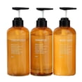 thumbnail image 2 of Pump Bottle Large Capacity Sign Posted Foaming Permanent Container for Detergent Yellow-500ml, 2 of 5