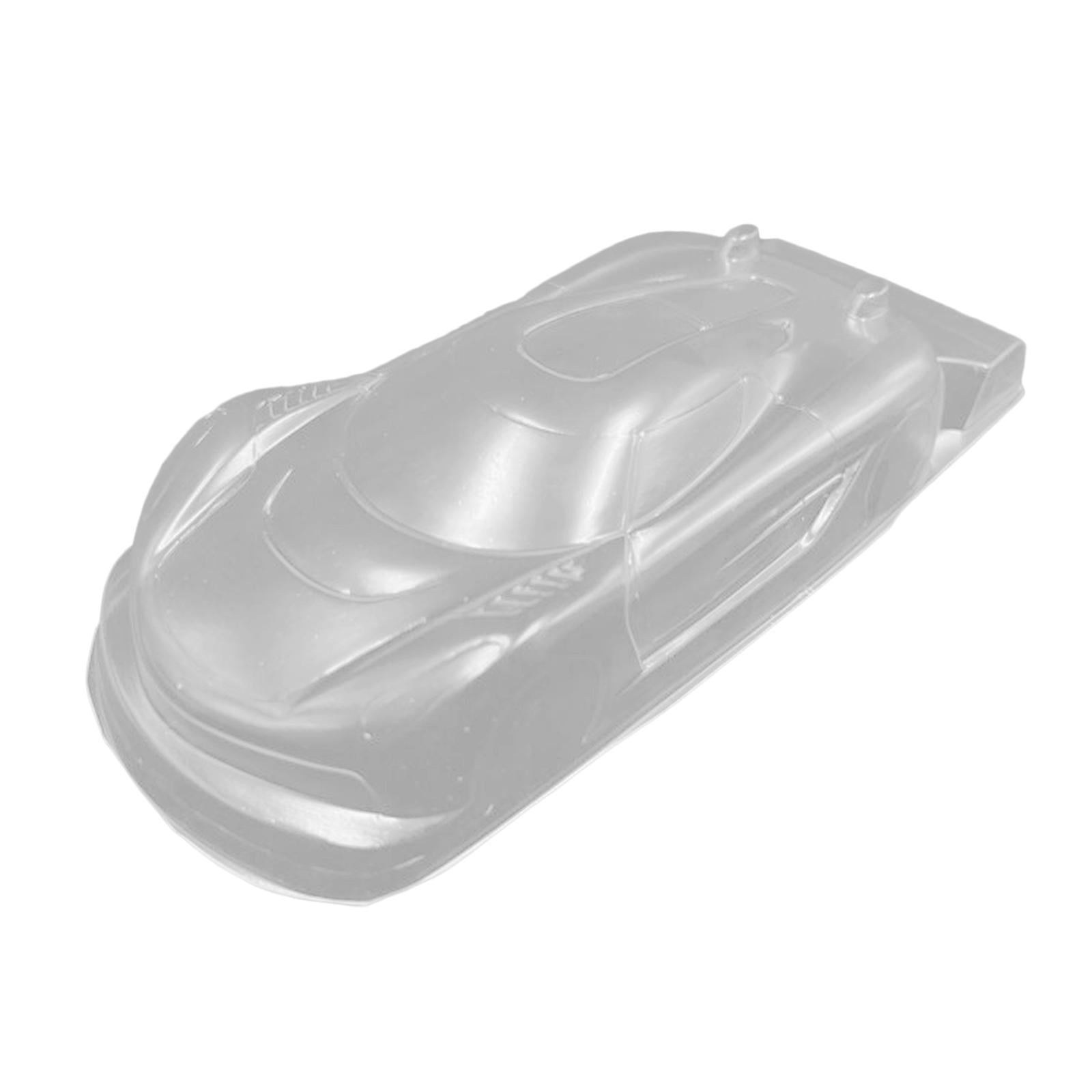 UGPLM 1/10 Scale RC Car Body Shell - 8.27" Wheelbase Transparent Van Shell For Crawler & Drifting, PC Material, Easy To Paint
