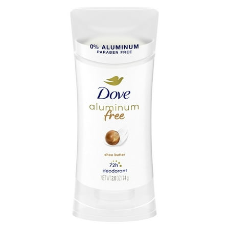 Dove Aluminum Free Deodorant for Women Shea Butter, 2.6 oz