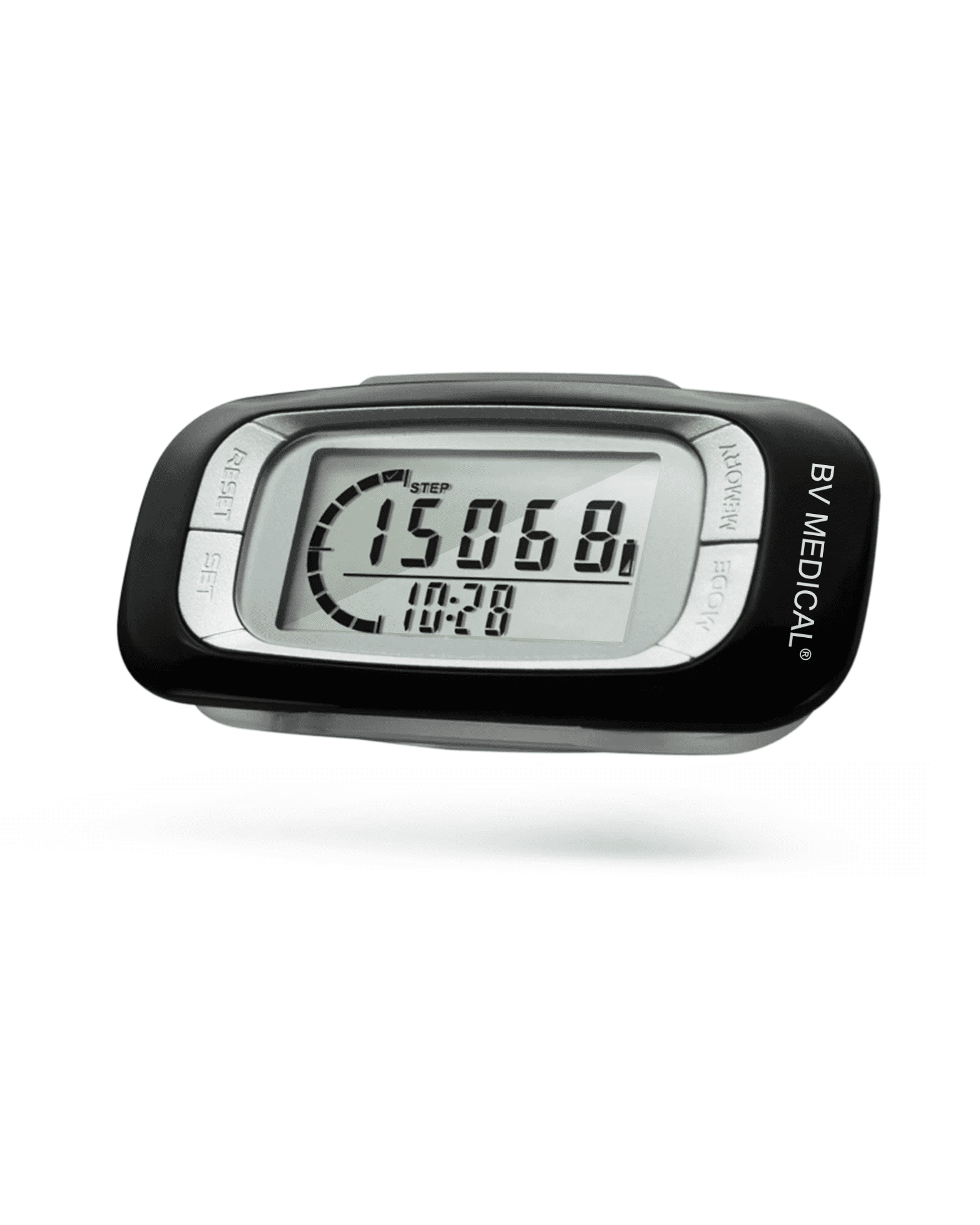 BV Medical Pocket Pedometer to Accurately Track Steps, Distance, and
