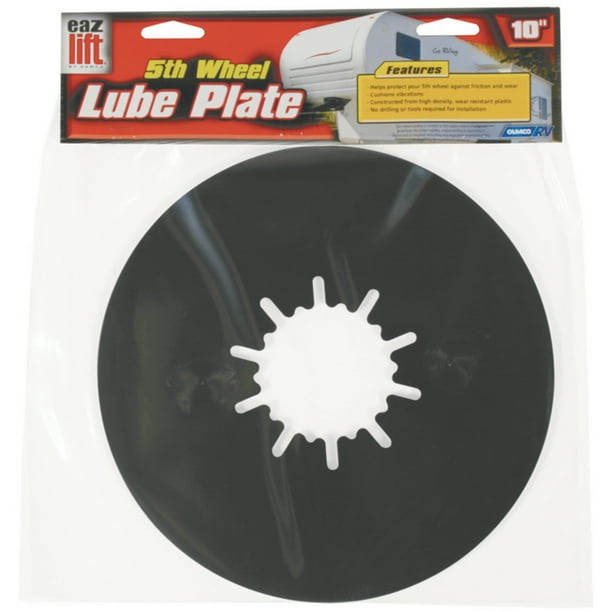 Camco 44675 5th Wheel RV Lube Plate, 12" 12/Pk