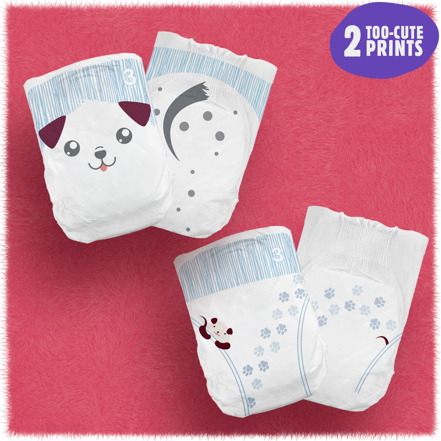 Cuties Complete Care Soft Hypoallergenic Diapers - Size 3, 34 Count
