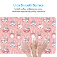 thumbnail image 5 of Pofeuu Girl Rabbit Print Desk Mat for Keyboard and Mouse，Computer Desk Matt for Desktop，Large Mouse Pad for Desk，Desk Pads on Top of Desks 12x31.5in, 5 of 8