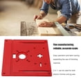 thumbnail image 3 of Router Table Insert Plate, Aluminum Alloy Stable Multiple Use Woodworking Trimming Machine Flip Board  for Home Decorating, 3 of 7