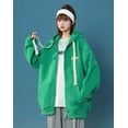 thumbnail image 2 of Niepce Inc Zip-Up Women's Streetwear Jacket, 2 of 6