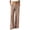 Khaki^v0i, variant on QGJZVUNL Button High Waist Trousers for Womens Striped Wide Leg Pants with Pockets Size XL