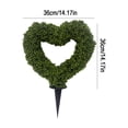 thumbnail image 2 of Uuiauoio Artificial Heart Topiary,Small Fake Plant Without Pot, Romantic Heart Shaped Topiary Tree, Faux Topiary for Valentine's Day Home Porch Decor, 2 of 8