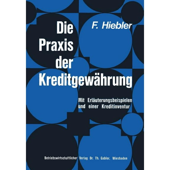 Die PRAXIS Der Kreditgewährung: Mit Erläuterungsbeispielen Und Einer Kreditinventur, (Paperback)