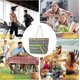 thumbnail image 4 of Women's Summer Beach Bag with Zipper and Pockets, Large Capacity Casual Shopping Tote Bag for Women Girls Beach Shopping Travel, 4 of 5