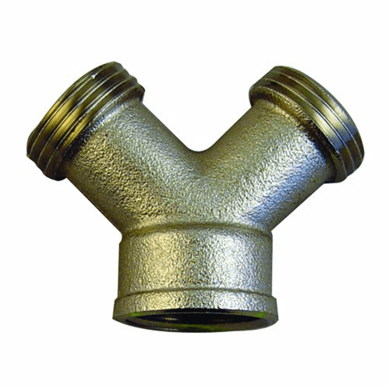 Bon 84313 Brass Hose Bib "Y" Connector for Water Hose