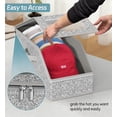 thumbnail image 4 of Hat Storage AOODA, apilable, para 24 gorras de béisbol, color gris, 4 of 7