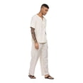 thumbnail image 3 of Pants Para Hombre Suelto De Lino Pantalóns De Casual Ligero, 3 of 8