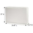 thumbnail image 2 of Gustave Indoor Air Conditioner Cover for Window Units, Inside AC Covers Dustproof Double Insulation with Drawstring, 24.8"x 17"x 3.5", 2 of 8