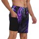thumbnail image 2 of Fotbe Purple Plant White Tiger Traje de Baño para Hombre – Shorts de Natación de Secado Rápido con Forro y Bolsillos-Medium, 2 of 6