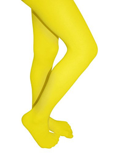baby girl yellow tights