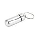 thumbnail image 5 of Botella de medicina de aleación de aluminio, botella de medicina portátil impermeable a prueba de humedad para exteriores, color plateado, 5 of 8