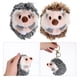 thumbnail image 5 of 2 llaveros de peluche con forma de erizo para mochila escolar, regalo conmemorativo, 5 of 5