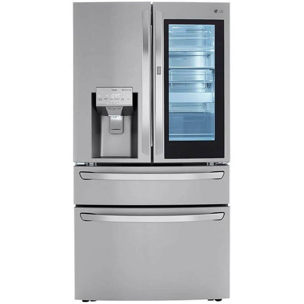 LG LRMVC2306S 23 Cu. Ft. Stainless French Door Smart Refrigerator ...