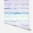 thumbnail image 7 of Arthouse Winifred Lavender Ombre Brick Wallpaper, 7 of 7