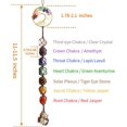 thumbnail image 2 of 7 chakras piedra curativa árbol de la vida colgante de pared decoración interior del hogar, decoración de ventanas, meditación de yoga, 2 of 5
