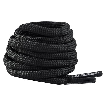 Image showcasing IRONLACE - Paracord 550 Laces Type III, Heavy-Duty, Universal Boot ...