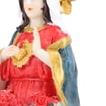 thumbnail image 3 of Yajisi Virgin Mary Bust Statue 5 Inches / 12.7 cm Resin Exquisitely Crafted Tabletop Heart of Mary Figurine Home Religious Decorative Object For Living Room Bedroom Or Personal Prayer Altar, 3 of 9