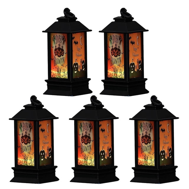 Lámpara de Halloween YONGSHENG 5 uds calabaza fantasma calavera Decoración