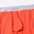 thumbnail image 6 of TANBOM Men's Nylon Thermal Pants Big Pouch Stylish Design Comfort Warmth Elasticity Breathability Orange XL, 6 of 9