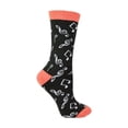 thumbnail image 1 of Miss Sparrow - Ladies Breathable Soft Novelty Bamboo Socks | Patterned Striped Polka Dot Socks, 1 of 2